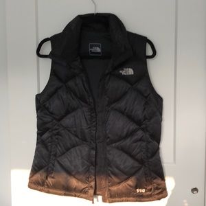 North Face Black Puffer Vest